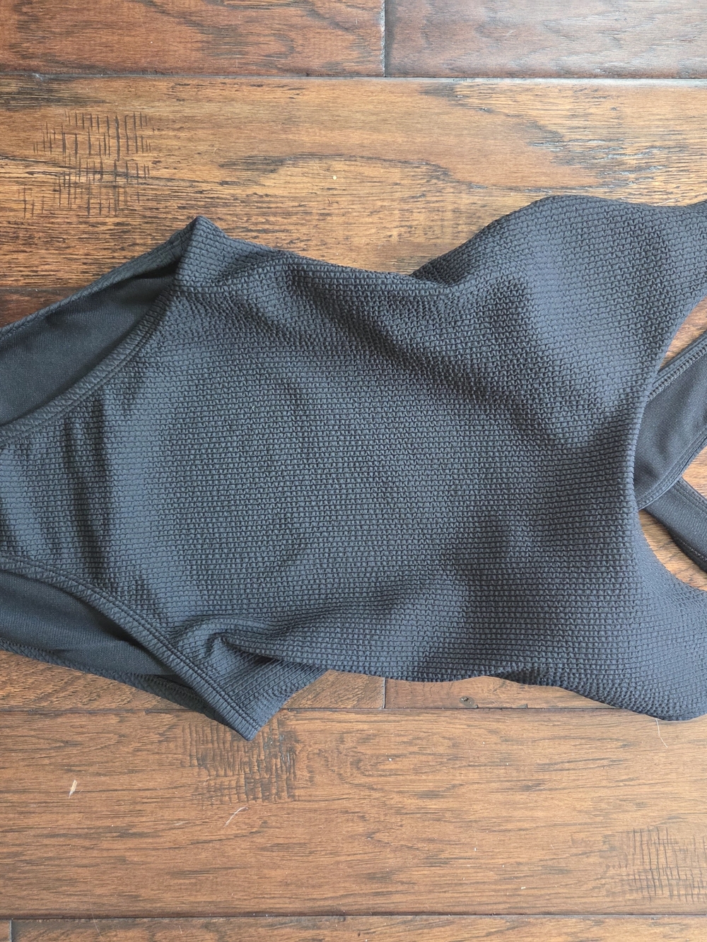 Nike Black One-piece Swimsuit Cross Back Size M - Picture 11 of 15